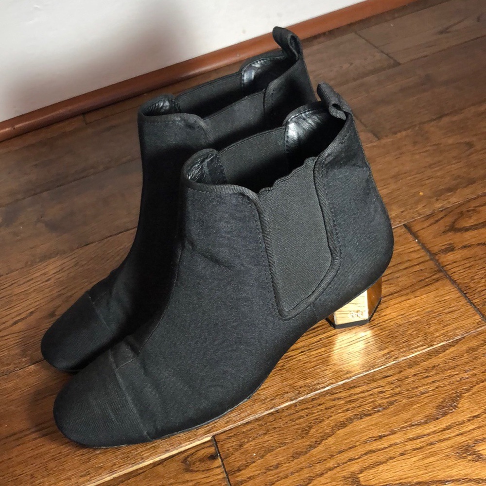 Tory Burch Regina Golden Heel bootie - Picture 4 of 8
